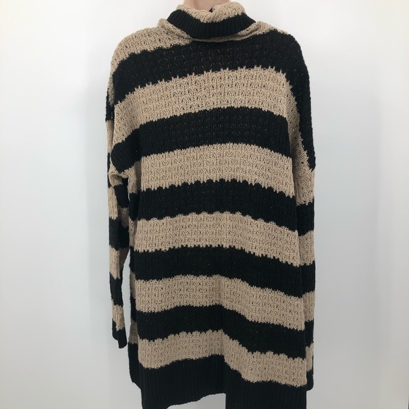 14th & union women's large striped knit Sweater L - Picture 9 of 9